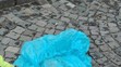 Ručný granát, ktorý našla v igelitke polícia po prepade banky v Kremnici.