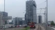 Strhnuté trakčné vedenie.