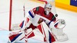 Český brankár Lukáš Dostál vo finále majstrovstiev sveta v hokeji 2024