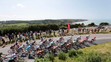 Pelotón počas 6. etapy TdF z Abbeville do Le Havre.