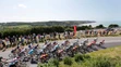 Pelotón počas 6. etapy TdF z Abbeville do Le Havre.