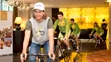 Peter Sagan počas tlačovej konferencie pri príležitosti prezentácie nového projektu CyS Peter Sagan Academy.