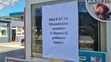 Oznam na benzínke v Revúcej 