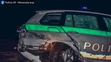 Muž poškodil dve policajné autá