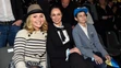 Zľava: Manželka Vladimira Klička Hayden Panettiere s manželkou Vitalij Klička Nataliou.