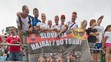 Fanúšikovia a majstri sveta K4 Denis Myšák, Erik Vlček, Juraj Tarr, Tibor Linka.