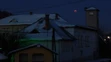 Zatmenie Mesiaca v dedinke Oľšavica v Levočských vrchoch.