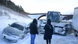 Hromadná nehoda na D1 pod Tatrami.