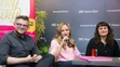 Petra Polnišová a Zuzana Šebová ako Cuky a Luky s Borisom Pršom