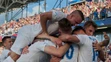 Gólová radosť našej reprezentácie do 21 rokov po góle v anglickej sieti na ME v Poľsku.