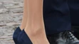 Meghan Markle a jej väčšie topánky. 