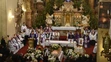 Posledná rozlúčka s kňazom Antonom Srholcom vo farskom Kostole sv. Michala v Skalici.