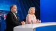 Magda Vášaryová a Eduard Chmelár v relácii Na telo