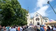 Na snímke veriaci počas slávnostnej odpustovej svätej omše, ktorá je súčasťou Levočskej púte. (2)