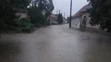 Zatopená obec Kuchyňa.