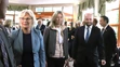 Nemecká a holandská ministerka obrany Christine Lambrechtová a Kajsa Ollongrenová a Jaroslav Naď.