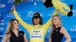 Peter Sagan na stupni víťazov.