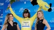Peter Sagan na stupni víťazov.