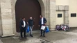 Vladimír Pčolinský po prepustení z väzby v Leopoldove.