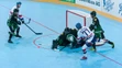 Boj Slovákov pred pakistanskou bránou na MS v hokejbale.