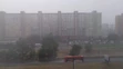 Situácia na D2 zo Stupavy počas búrky.