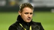 Tréner Zemplína Michalovce Miroslav Nemec v zápase 15. kola Fortuna ligy proti Slovanu.