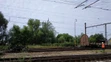 Vykoľajený vlak v Trnovci nad Váhom.