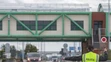 Policajná kontrola na diaľničnom hraničnom priechode Bratislava – Čunovo a Rajka medzi Slovenskom a Maďarskom.