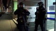 Polícia po streľbe vo Viedni.