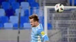 Zhora Jurij Medvedev (Slovan) a Andrej Ciganiks (DAC) v zápase Fortuna ligy.