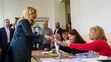Prezidentka Zuzana Čaputová odvolila v Pezinku.