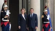 Emanuel Macron privítal v Elyzejskom paláci Zuzanu Čaputovú (24.7.2019)