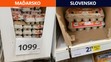 Porovnanie cien základných potravín v Maďarsku a na Slovensku