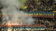 Nápisy, ktoré vytiahli priaznivci ultras.
