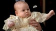 Princ George na svojom krste 23. októbra 2013.