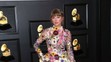 Taylor Swift na 63. ročníku hudobných cien Grammy v Los Angeles