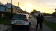 Policajná razia v Župčanoch.