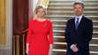 Prezidentka Zuzana Čaputová a dánsky korunný princ Frederik.