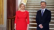 Prezidentka Zuzana Čaputová a dánsky korunný princ Frederik.