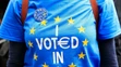 Protest proti brexitu.