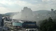 Aupark zachvátil požiar.