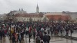 Protestné zhromaždenie v Nitre.