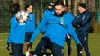 Ján Bernát počas tréningu za Westerlo.