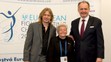 Prezident Andrej Kiska, legendárna trénerka Hilda Múdra a krasokorčuliarka legenda Jozef Sabovčík.