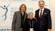 Prezident Andrej Kiska, legendárna trénerka Hilda Múdra a krasokorčuliarka legenda Jozef Sabovčík.