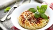 Špagety s omačkou Bolognese.
