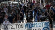 Tisícky Grékov protestovali proti plánom na zavedenie povinného očkovania