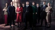 Hlavní predstavitelia seriálu Peaky Blinders – Gangy z Birminghamu.