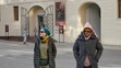 Katy Perry a Orlando Bloom na Pražskom hrade. 