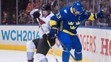 Morgan Rielly (Tím Severná Amerika) a Henrik Sedin (Švédsko).